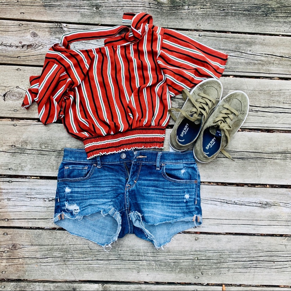 Forever 21 Striped Top